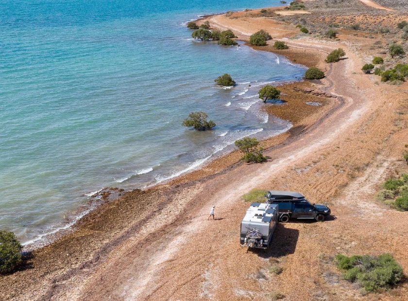 Trip in a Van Beach Camping