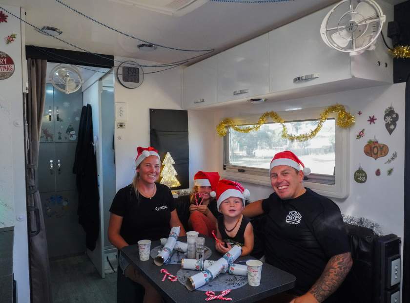 Big Oz Family Australian RV Christmas