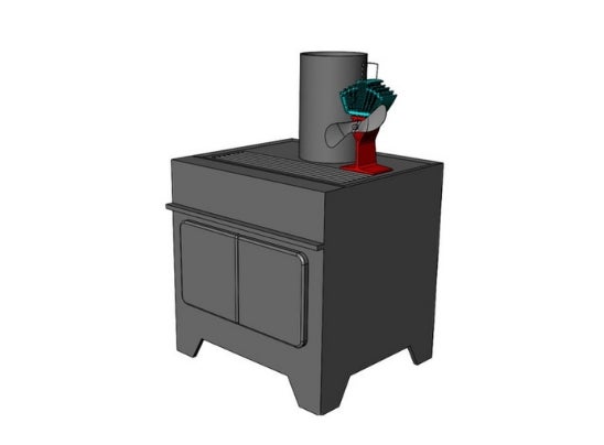 Heat distribution diagram